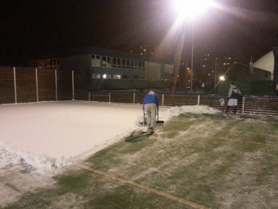 Lacrosse practices in the winter?