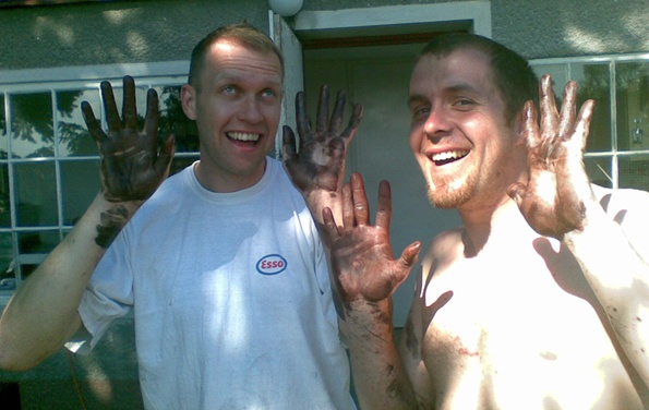 Muži v práci Muži v práci